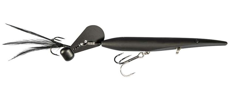 Z-Man HellraiZer Topwater Bait - Matte Black