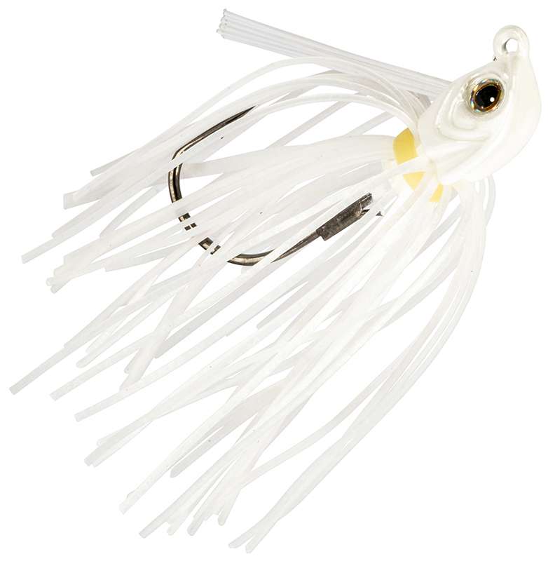 Z-Man Midwest Finesse Swim Jig - 1/4oz - Pearl Ghost