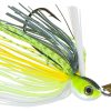 Z-Man Project Z Chatterbait Weedless Lure - 1/2oz - Chartreuse Sexy Shad