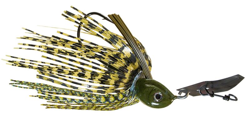 Z-Man Project Z Chatterbait Weedless Lure - 1/2oz - Dark Green Pumpkin