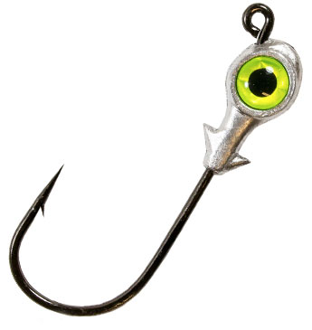 Z-Man Redfish Eye Jigheads - 1/2oz - Chartreuse