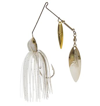 Z-Man SlingbladeZ Double Willow Spinnerbait - 1/2oz - Clearwater Shad