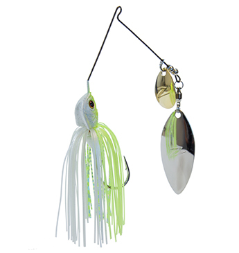 Z-Man SlingbladeZ Willow Colorado Spinnerbait - 1/2oz - Chartreuse Pearl