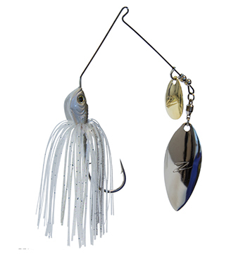 Z-Man SlingbladeZ Willow Colorado Spinnerbait - 1/2oz - Clearwater Shad