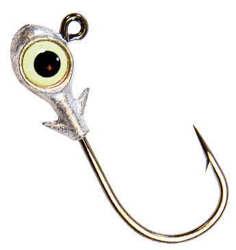 Z-Man Trout Eye Finesse Jighead - 1/8oz - Glow