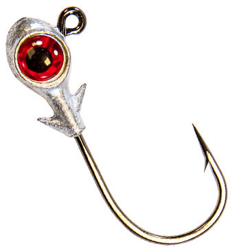 Z-Man Trout Eye Finesse Jighead - 1/8oz - Red