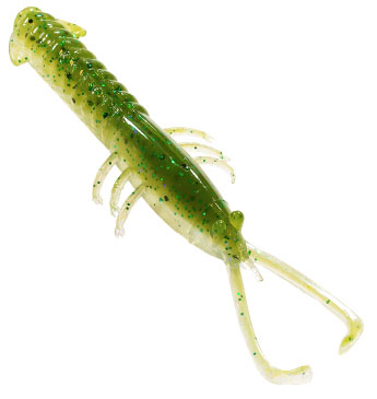 Z-Man Trout Trick Jerk ShrimpZ - 4in - Green Lantern