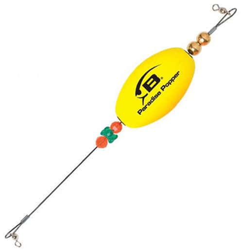 Bomber Paradise Popper X-Treme Lure Oval/Yellow - BSWPP Oval/Yellow