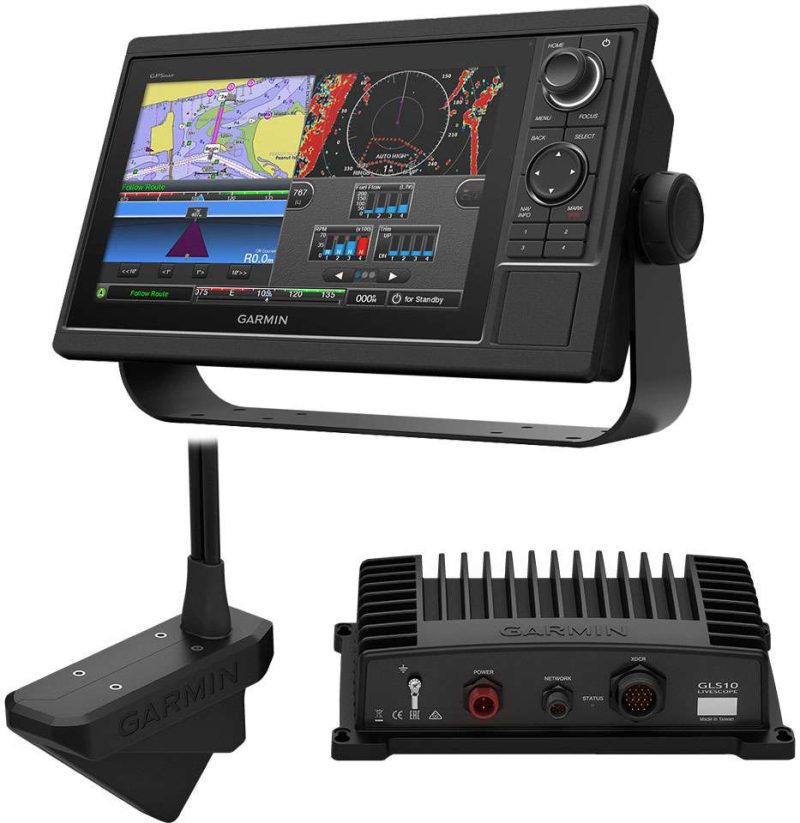 Garmin GPSMAP 1022 Chartplotter - Livescope Bundle