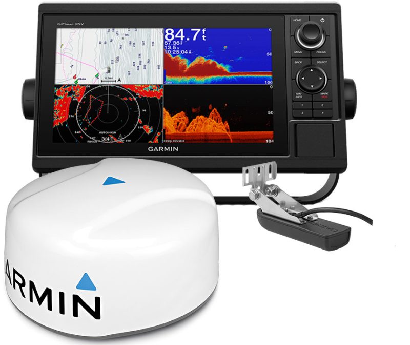 Garmin GPSMAP 1042xsv w/ GMR 18HD+ Radar & GT52HW-TM