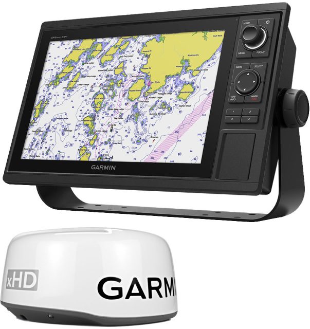 Garmin GPSMAP 1242xsv Keyed Networking Combo w/ GMR 18XHD Bundle