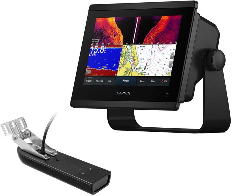 Garmin GPSMAP 743xsv Combo - BlueChart g3 - LakeVu g3 w/ GT23M-TM