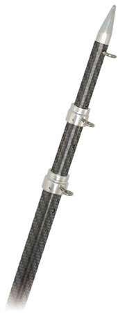 Rupp Top Gun Carbon Fiber 18' Fixed Length Outrigger Poles - A0-1800-CF